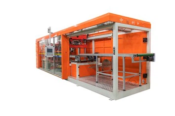 Multi Station Food Containers Plastic Thermoforming Machine